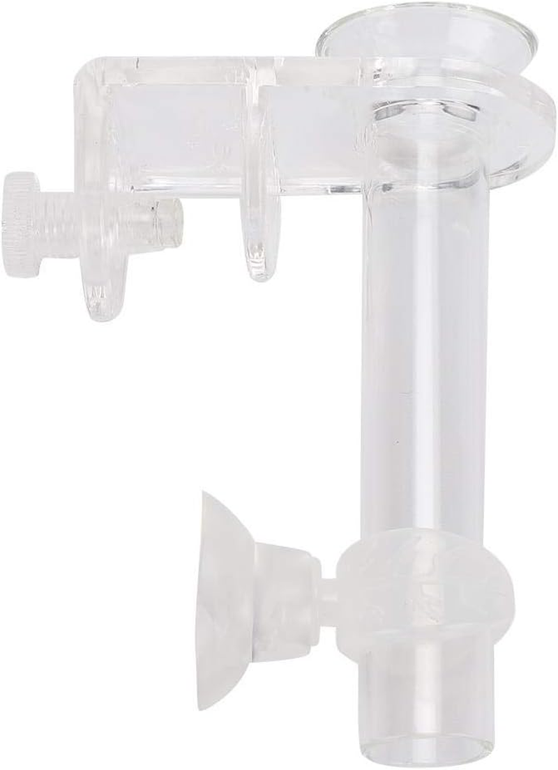 Shrimp Food Tool Feeding Tube, Fit Any Fish Tanks Aquatic Tank Shrimp Food Feeding Tube, Transparent for Crystal Household Aquarium for Fish Shop image number 2