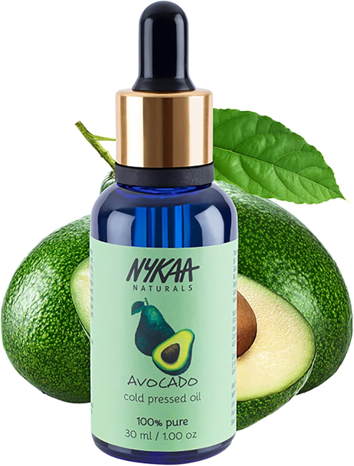 Nykaa Naturals 100 Percent Pure Cold Pressed - Avocado for Women 1 Oz Oil image number 5