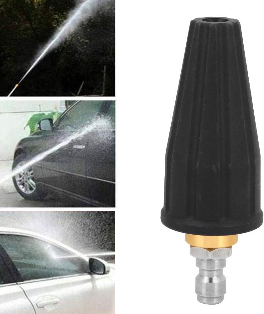 3600 PSI Rotating Pressure Washer Nozzle &ndash; High Flow Turbo Tip for Brick, Concrete, Driveways, Patios, Decks & Outdoor Cleaning image number 4