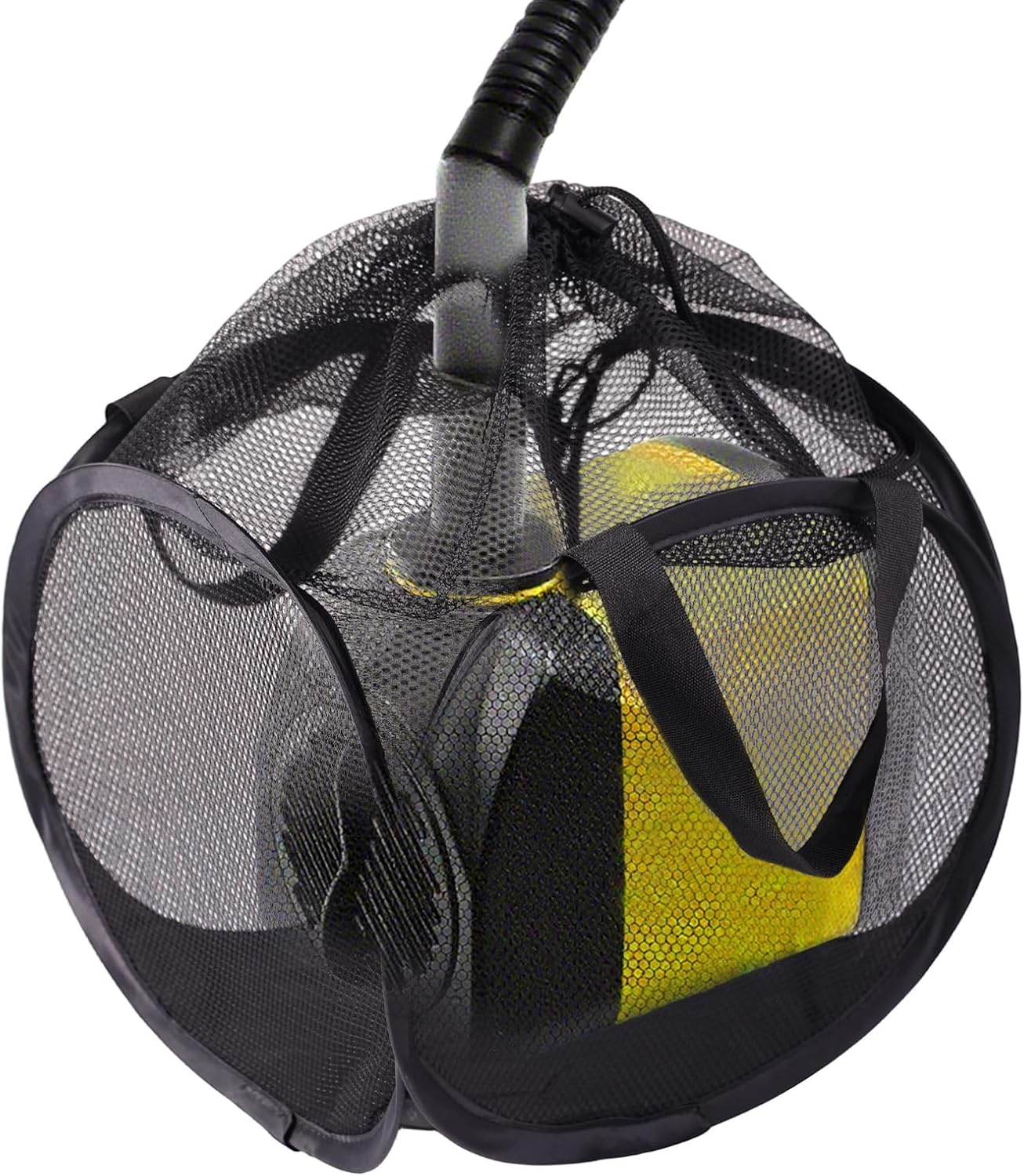 Pop up Pond Filter Bag, 9.8In Pump Barrier Box Anti-Clogging Sturdy Industrial Ultra-Fine Mesh Water Pump Cover for Outdoor Water Ponds Filters (Black) image number 3