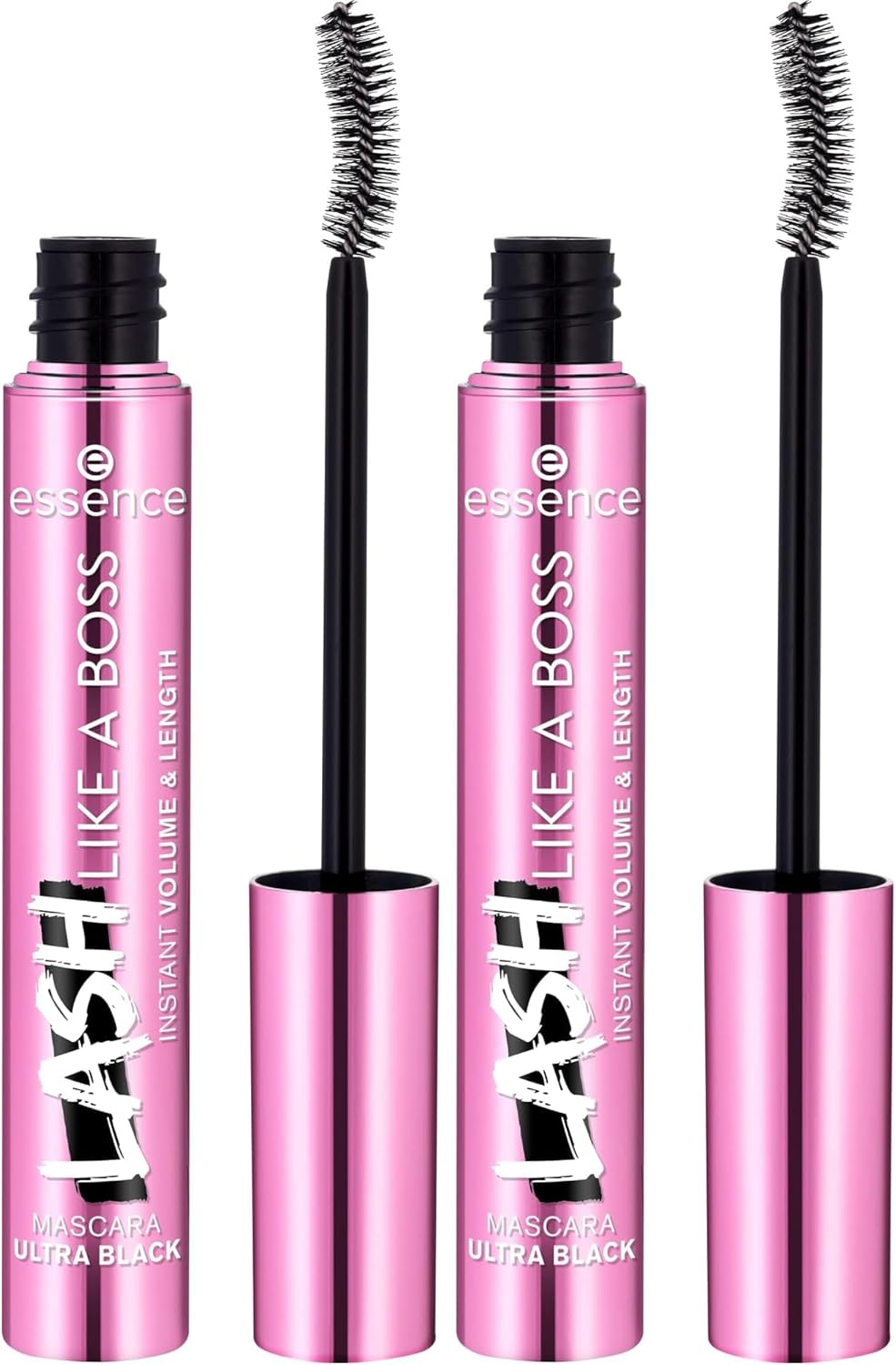 Essence Cosmetics Lash like a Boss Instant Volume & Length Mascara 9.5 Ml, Ultra Black (Pack of 2) image number 3