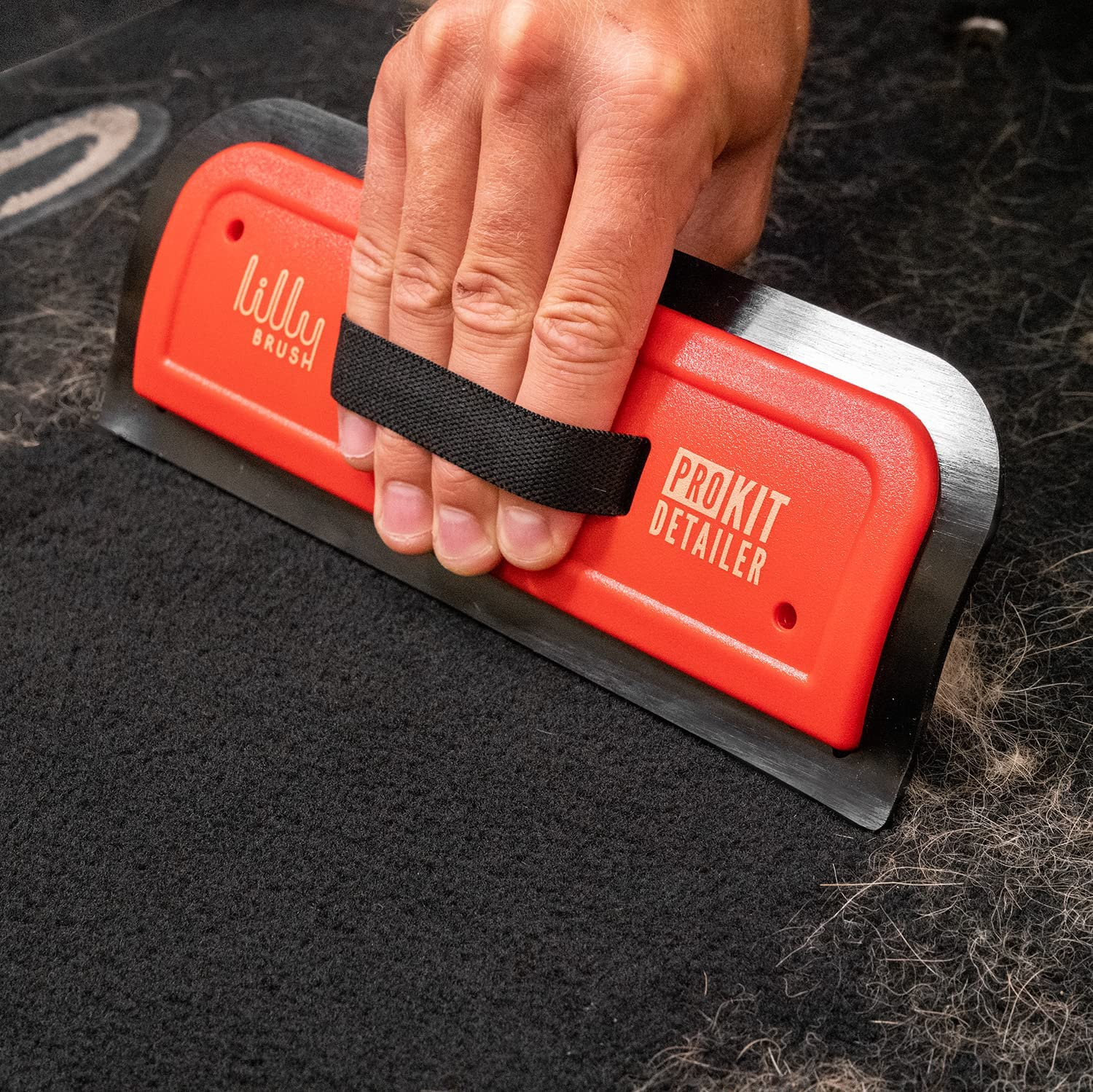 Lilly Brush Pro Pet Hair Tool Kit | Pet Hair Remover for Couch, Car Carpet, Car Seat, Auto Interior Detailing Kit, Cat and Dog Hair Remover Tool, Cat Fur Remover, Deep Cleaning Tools image number 1