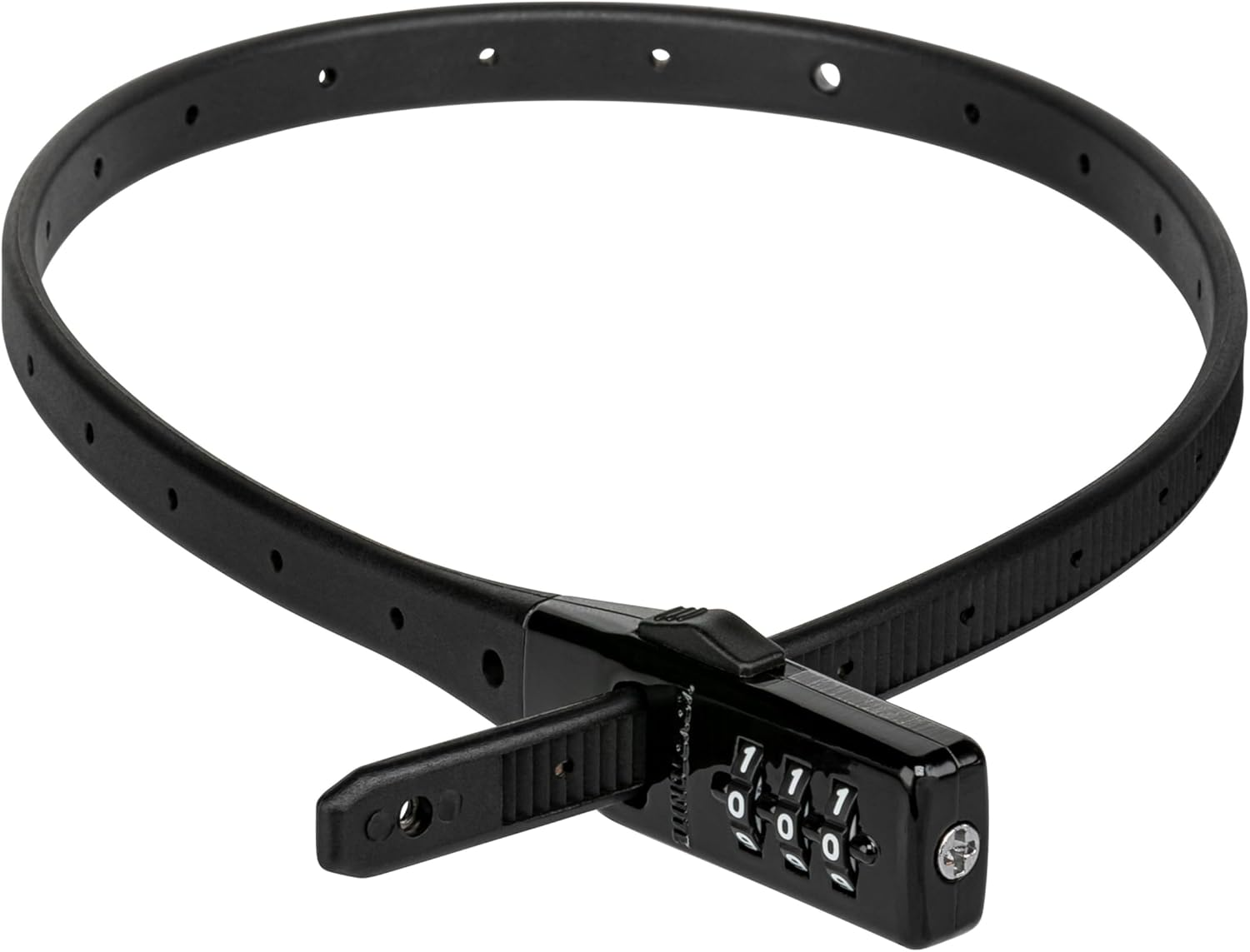 Kryptonite Click Lock Zip-Tie Bike Lock, Lightweight anti Theft Compact 3-Digit Resettable Combination Multi-Purpose Lock, Adjustable Cable Lock for Bikes, Helmets, Cabinets, Luggage, Skateboard, Red