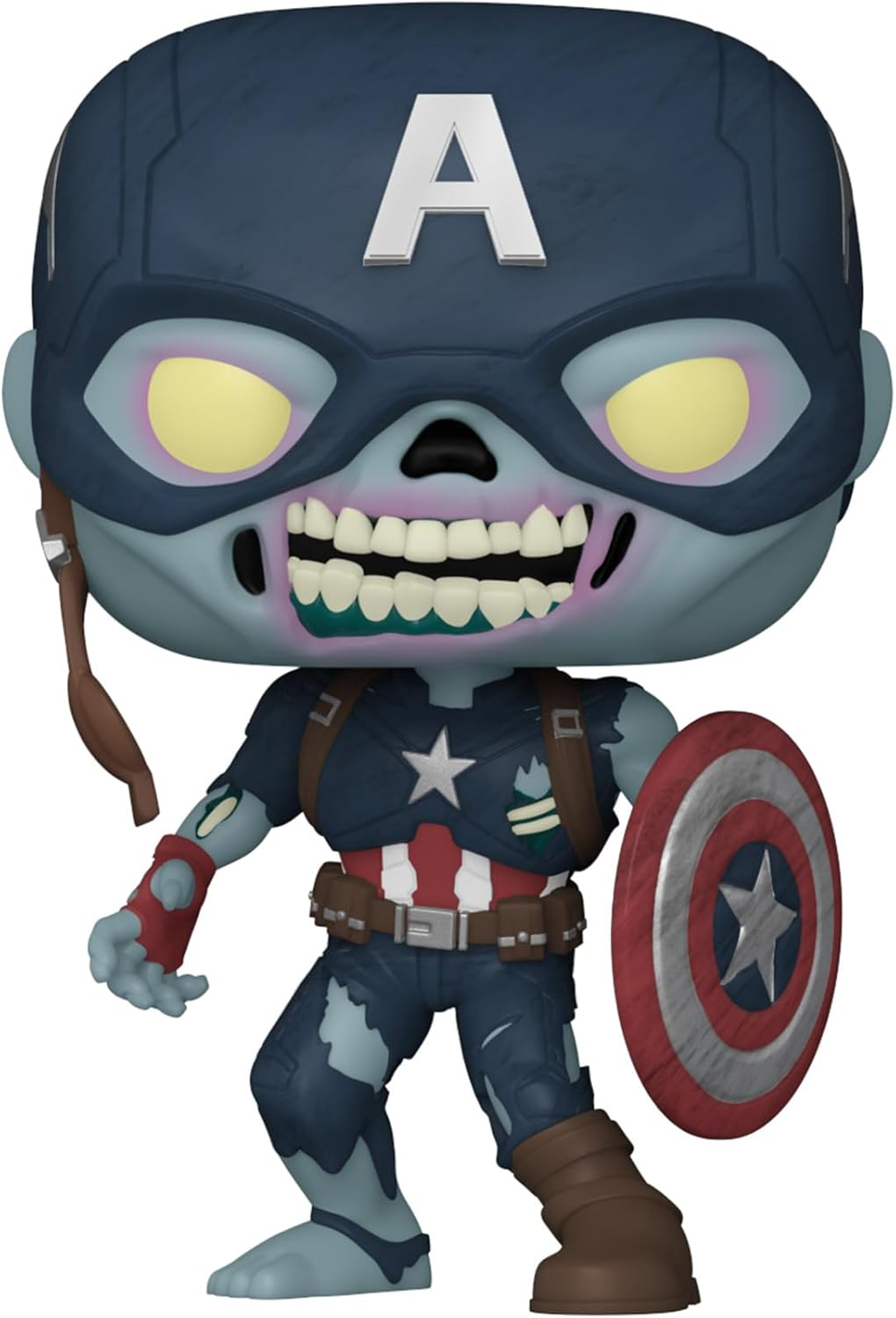 Funko What If Zombie Captain America Pop Vinyl Figure image number 3