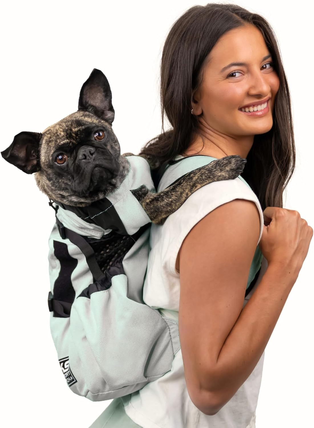 K9 Sport Sack | Dog Carrier Adjustable Backpack (Large, Air 2 - Charcoal Grey)