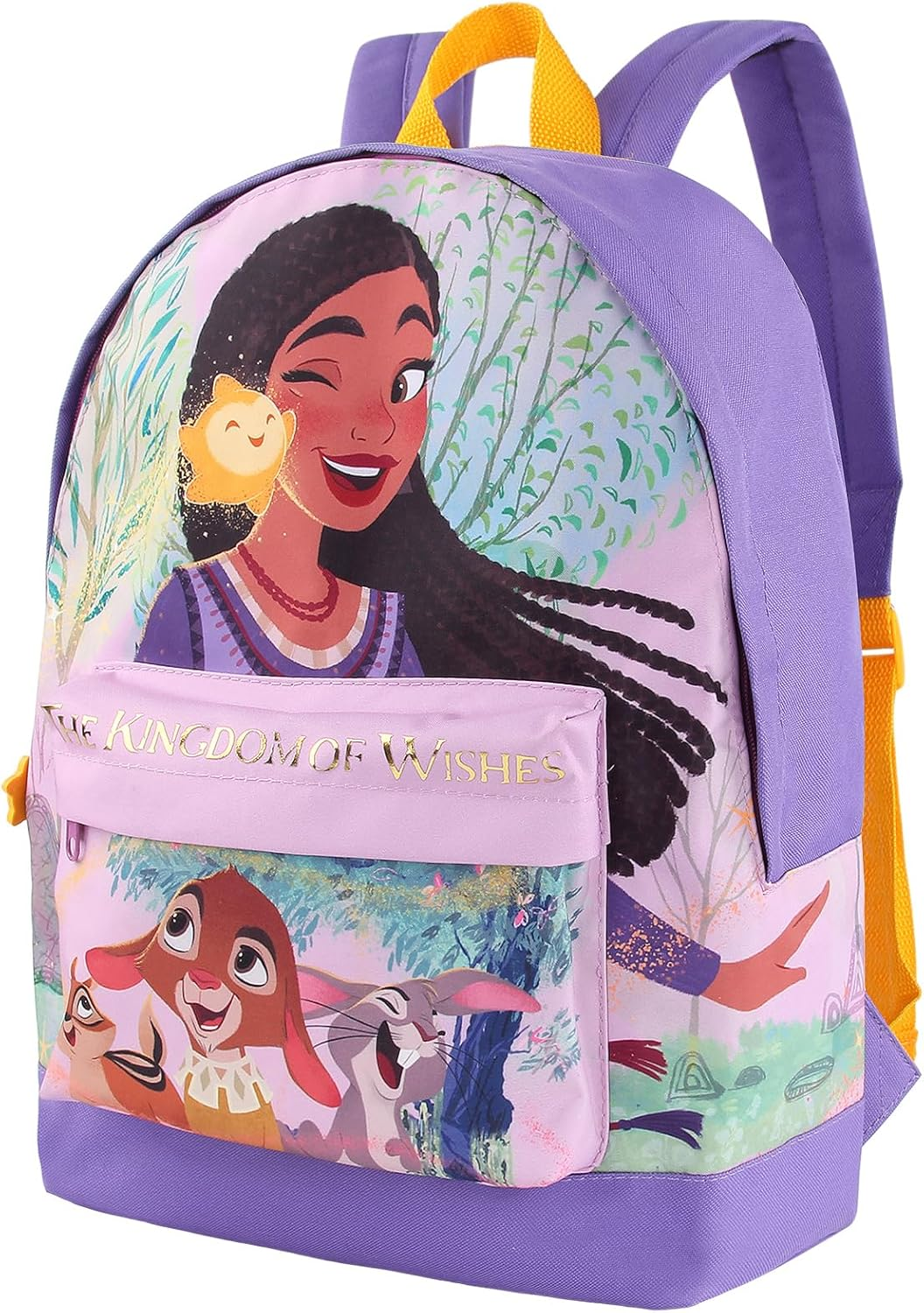 Discoball Kids Toddler Travel Backpack for Girls Boys, Primary Children Disney Wish School Bags for Girls Boys Nursery Cute Cartoon Backpacks, Travel School Bags for Girls Boys Gifts image number 1