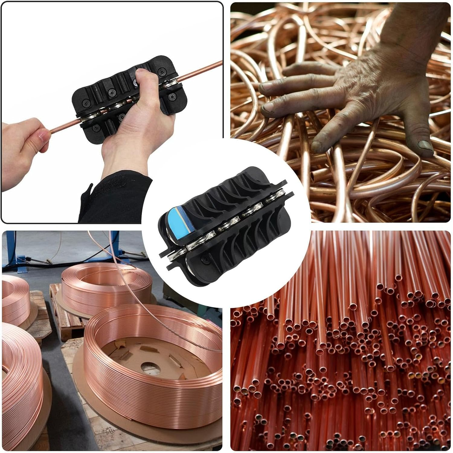 Wire Straightener | Labor-Saving 3/8 Tubing Straightener Tube Straightening Tools | Tube Straightener Handheld Tubing, Pipe Straightening Tool for Professionals, Beginners