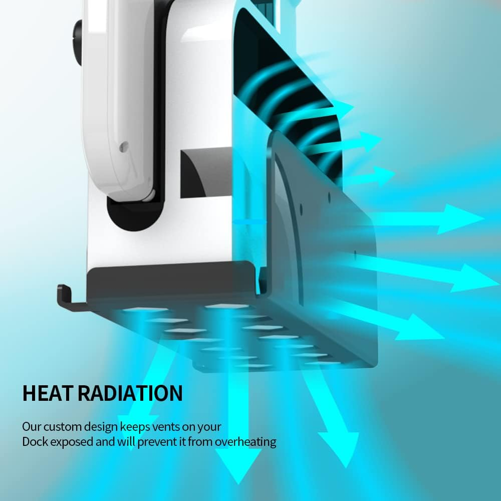 Switch OLED Black Steel Mount,Wall Mount Bracket Compatible with Nintendo Switch and Switch OLED image number 4