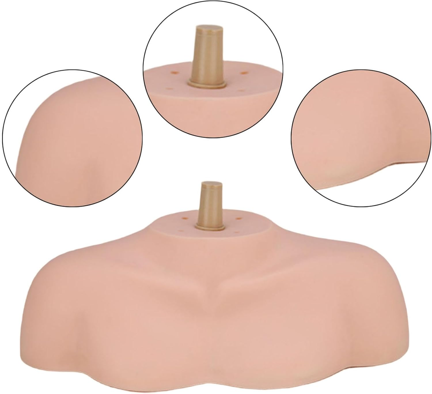 Eigell Shoulder Model,Mannequin Head Stand,Wig Stand,Wig Head Holder for Salon Settings, Home image number 2