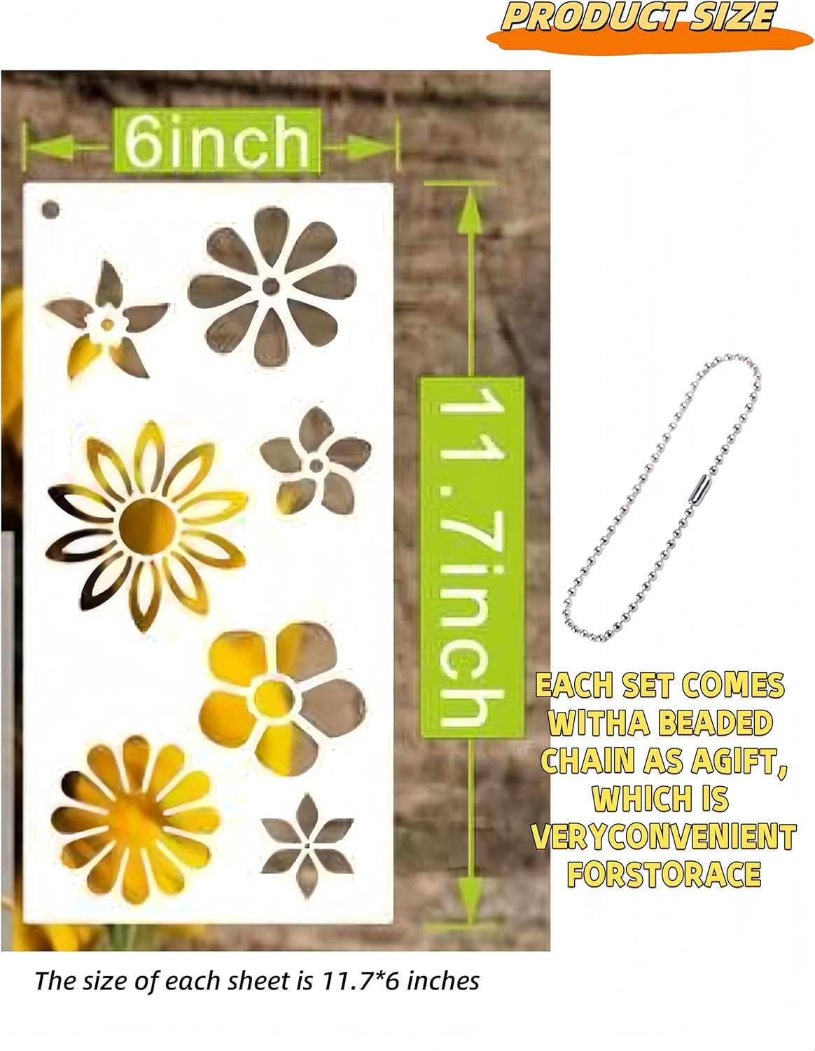 RJDJDLXM 20 Pieces Stencils for Painting,Reusable Drawing Stencils, Craft Stencils for Painting on Wood Scrapbook Wall Art，Tropical Leaves Templates Hollow Design(White) image number 2