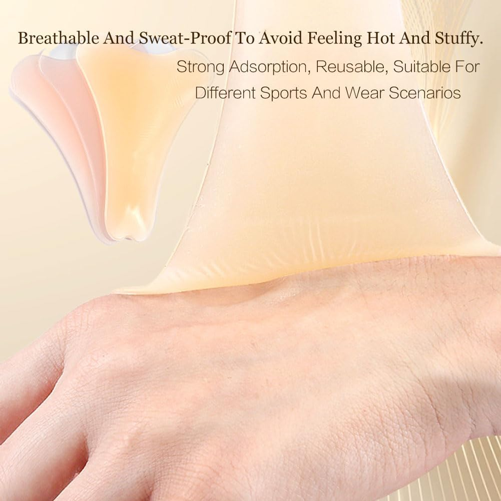 Waterproof Swimming Pads for Women, Soft Private Patches, Panty Liners Swimsuits and Lingerie Panty Liner/Barrier(5Pack) (Light Yellow) image number 5