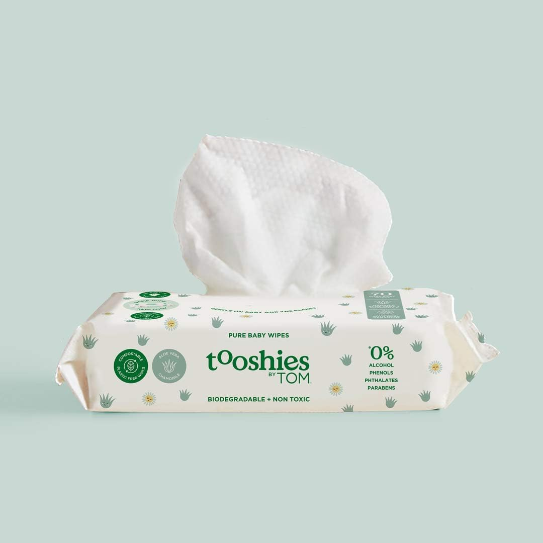 Fragrance Free 70 Pure Baby Wipes, 70 Count image number 3