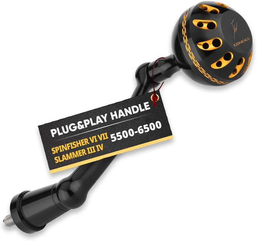 GOMEXUS Power Handle for Penn Spinfisher VI Slammer III Iv(Choose Option for Correct Size,Not for Spinfisher V LC)