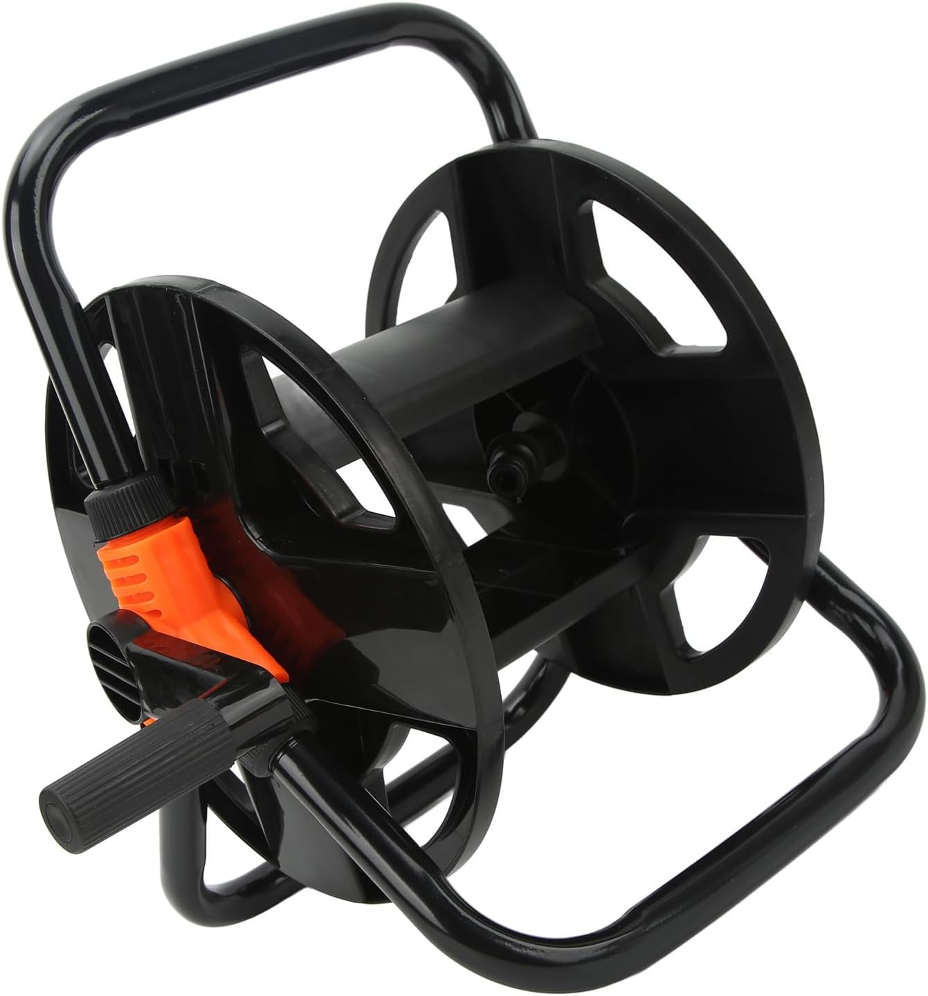 Compact Hose Reel, Water Pipe Storage Rack ABS Tool for Garden Car Washing, Simplify Winding and Rewinding with Single Arm Design image number 6