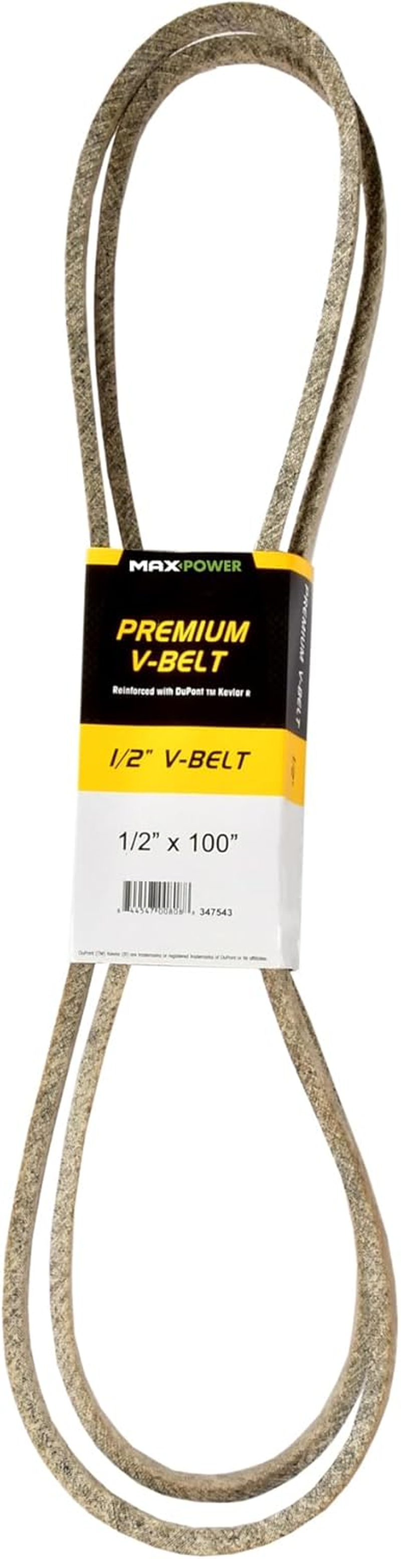 Maxpower V-Belt 347538, Kevlar Reinforced, 1/2 Inch X 95 Inch - 4L950 - Outer Length L(A) 2430 Mm. image number 3