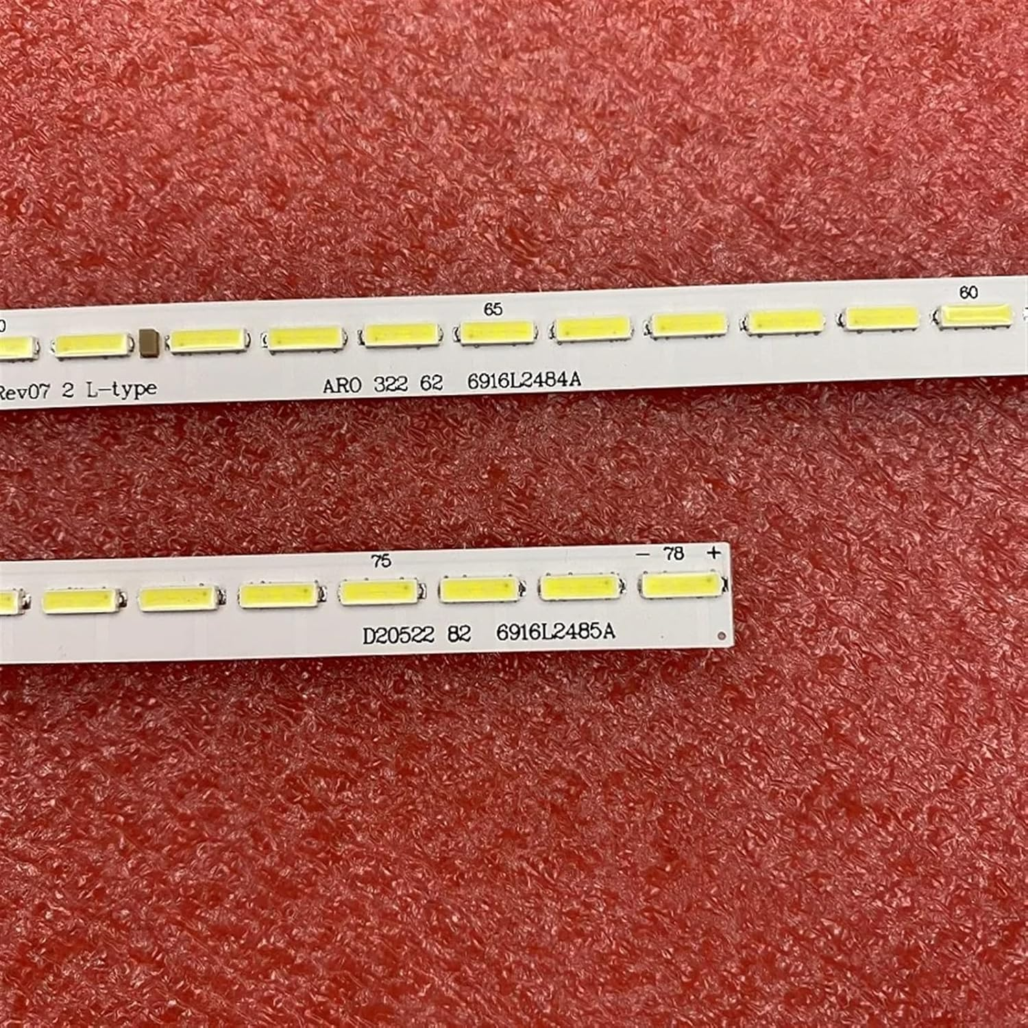 LED Backlight Strips for TV 60UH6500 60UH770V 60UH7700 6916L-2485A 6916L-2484A 60 V16 ART3 2485 2484 R L Type 6922L-0187A image number 2