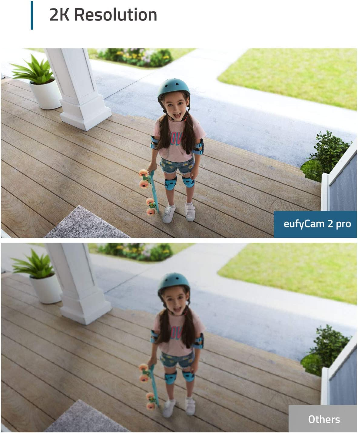 Eufy Security Eufycam 2 Pro 2K Security Kit, 2-Pack plus Homebase2 Unit - Outdoor Wireless Camera System with Night Vision - Smart Homekit Compatible Surveillance, 365-Day Battery - No Monthly Fee image number 6