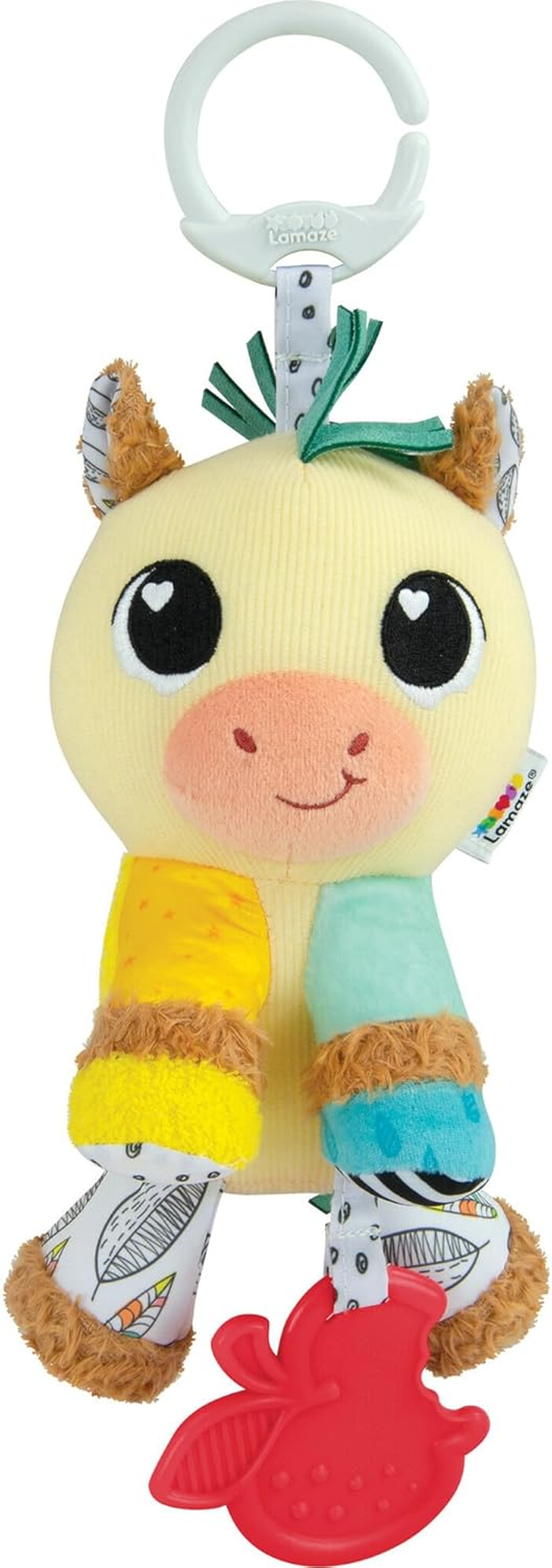 Lamaze Carson Clydesdale Clip & Go Baby Toy image number 1