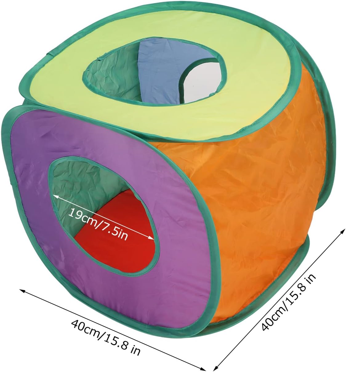 EVTSCAN Cat Toy Set Interactive Toxic Free Tent Ball Mouse Springs Funny Kitten Toy Assortment 15Pcs image number 3