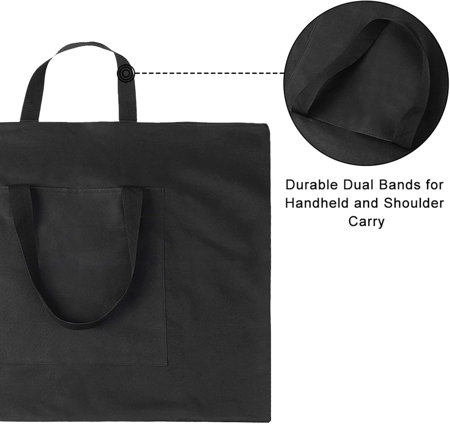 A2 Drawing Painting Board Storage File Bag, Large Size Art Portfolio Case Art Portfolio Tote Bag Poster Board Storage Portfolio Folder for Artwork Poster, Student Art Portfolio