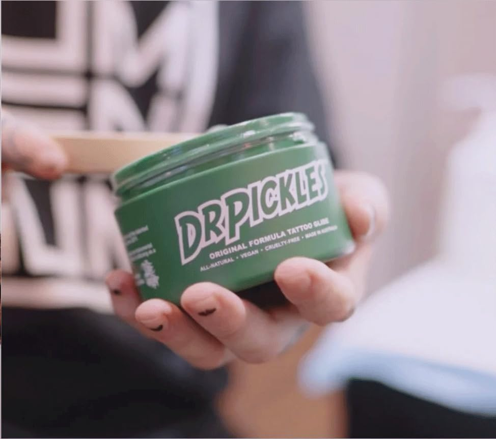 Dr Pickles Original Formula Tattoo Glide, Anti-Imflammatory, Skin Nourishing, Smooth Gliding - 5.3 Oz / 150G image number 2