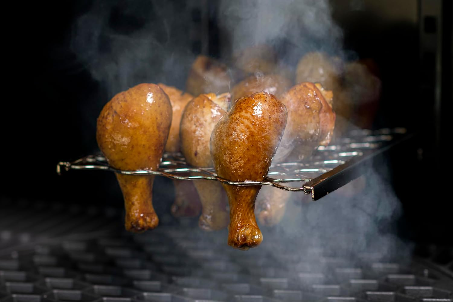 Oklahoma Joe'S 1864887W06 Drumstick & Pepper Flex Rack, 2-Pack, Silver image number 6