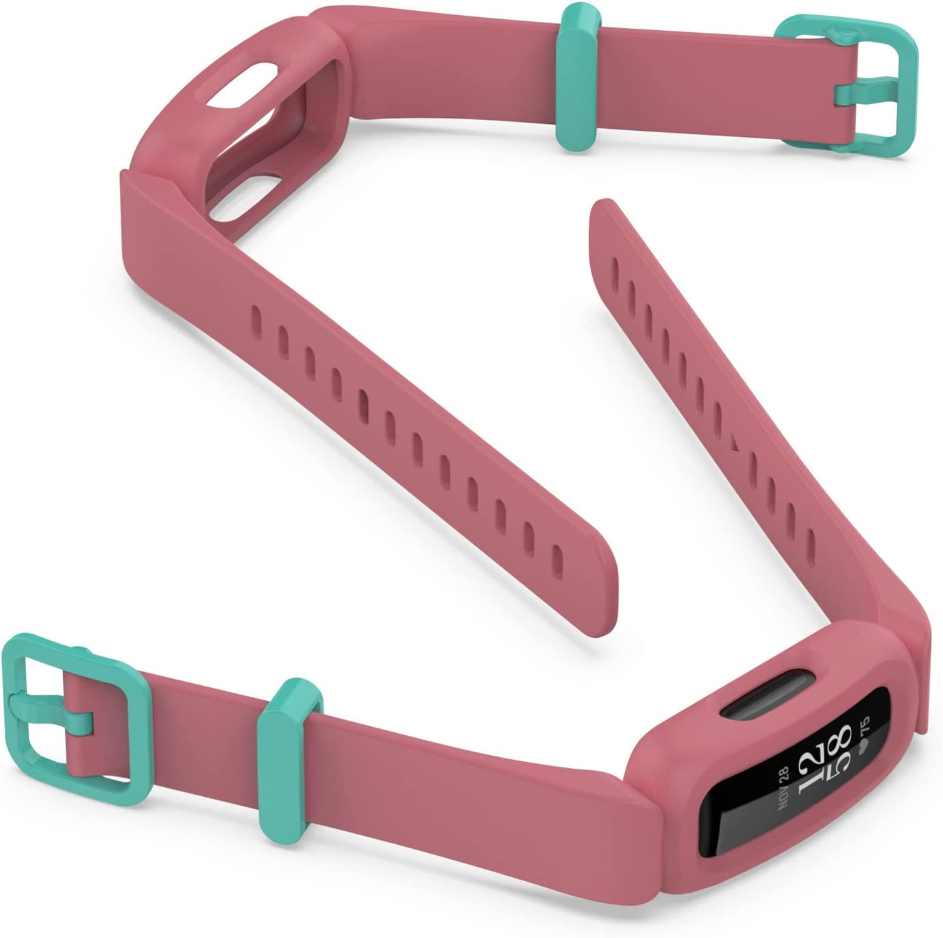 [3 Pack] Compatible with Fitbit Ace 3, Fitbit Inspire 2 Bands for Kids, Soft Silicone Bracelet Accessories Sports Watch Strap Replacement