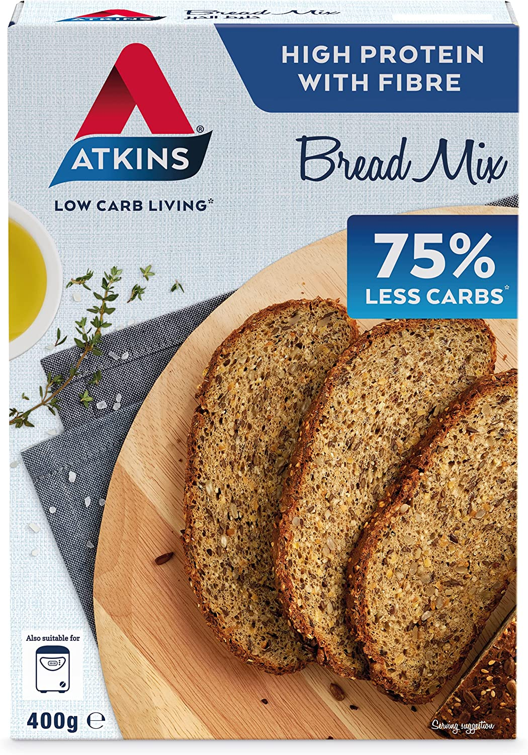 Atkins Low Carb Breadmix, 400 Grams