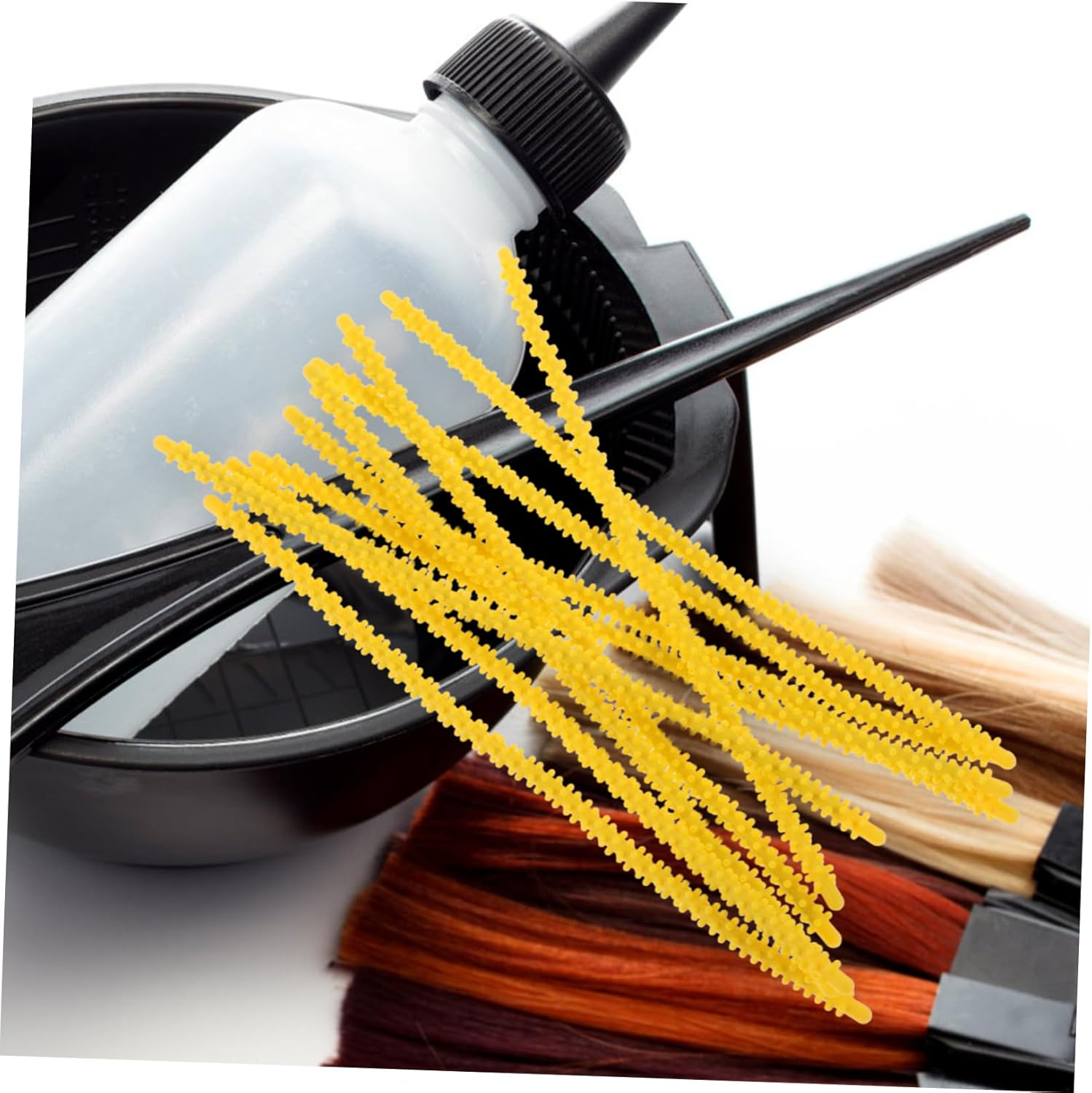 BAZEITFLOW 10Pcs Silicone Perm Rods for Hair Curling Tools Reusable Spiral Hair Rollers for Salon Home Use Flexible Curling Perm Rods image number 4