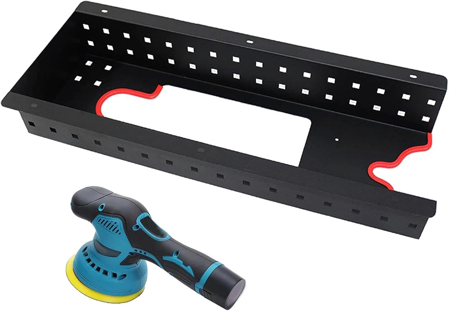 Spray Bottle Storage Rack, Spray Bottle Holder Wall Mount Car Detail - Aerosol Can Holder, Multifunctional Hangable Auto Cleaning Tool Hook for Beauty Shop Accessories Display image number 3