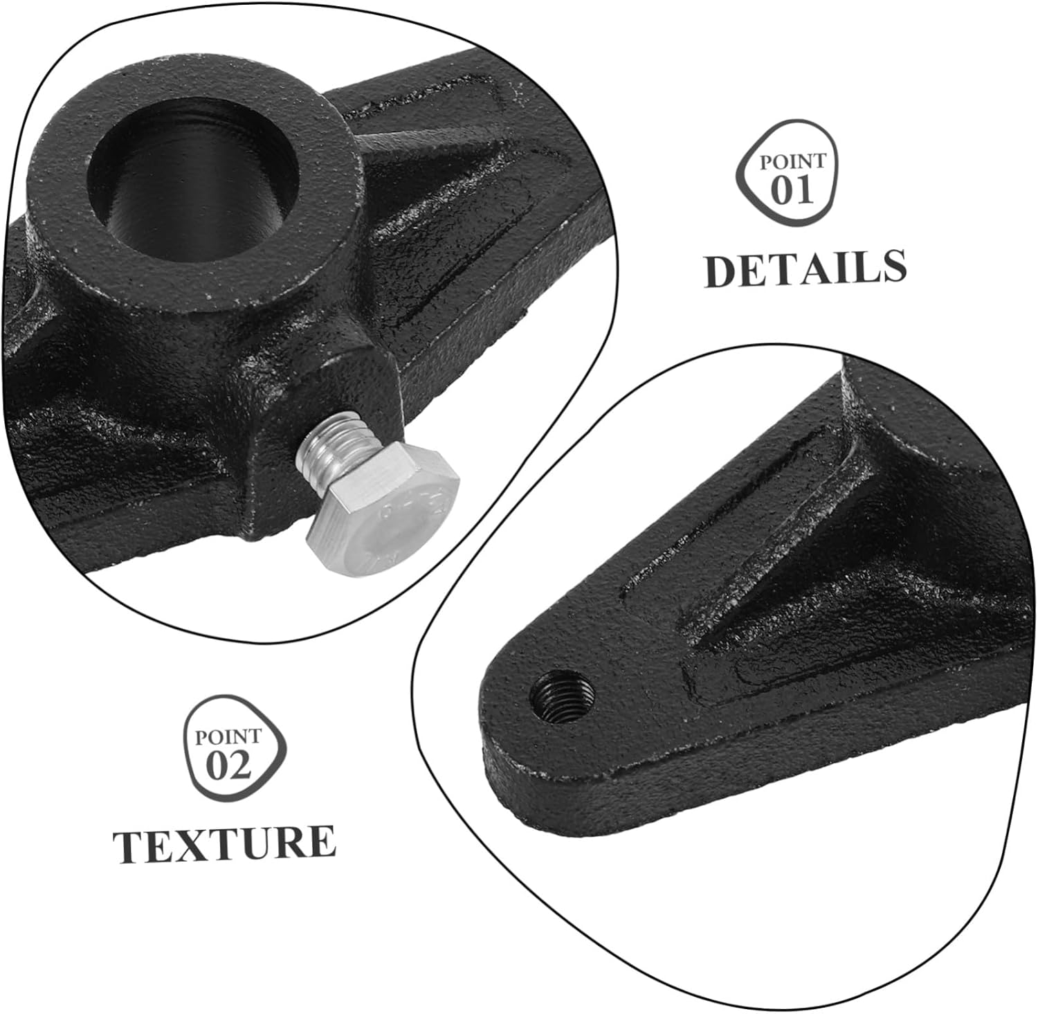 Efficient Oxygenation Fish Wheel Crank Handle Reel Replacement for Spinning Reels Handle Repair Part for Aquaculture image number 6