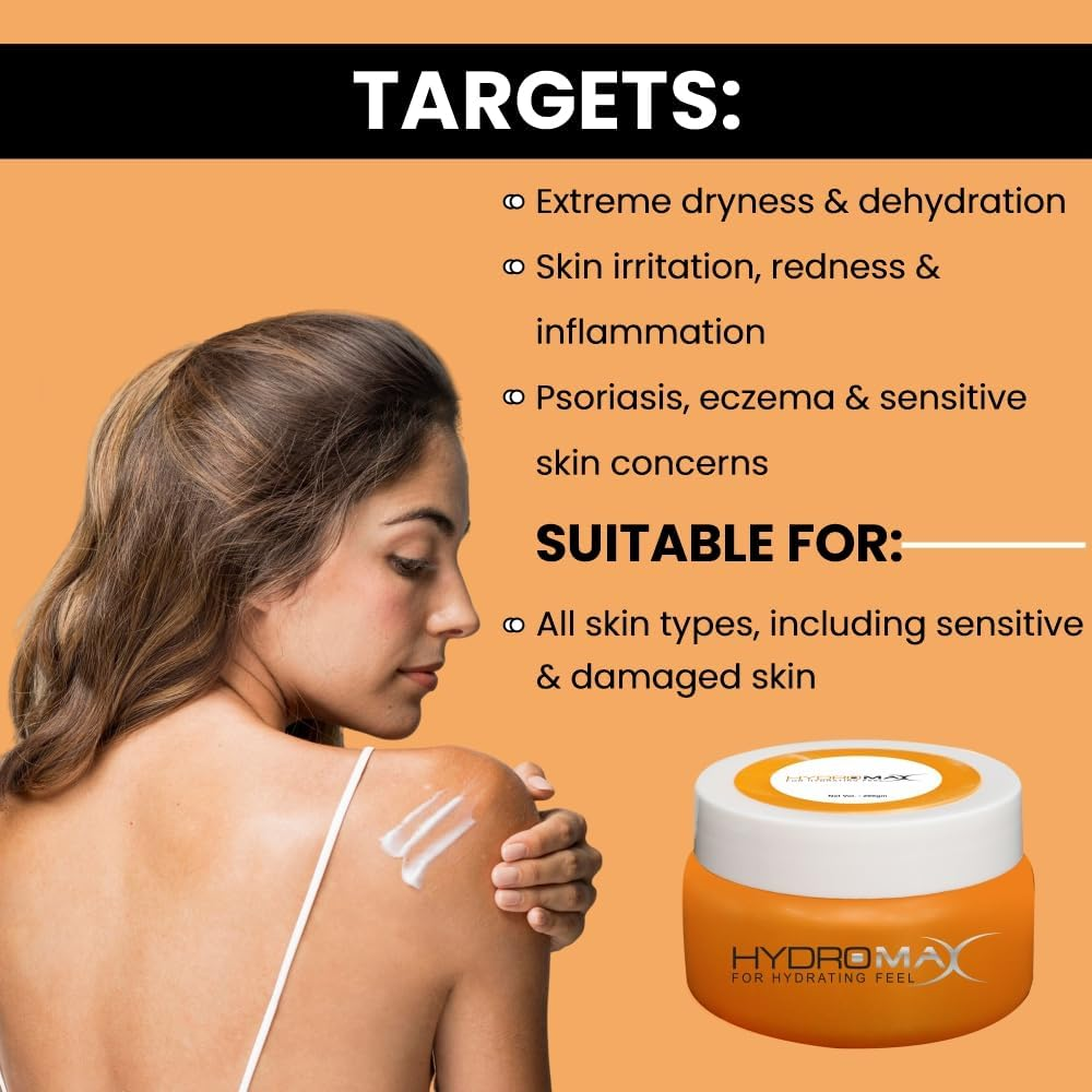 Hydromax Cream- Pack of 1 Cream for Hydrating Feel 200Gms image number 5