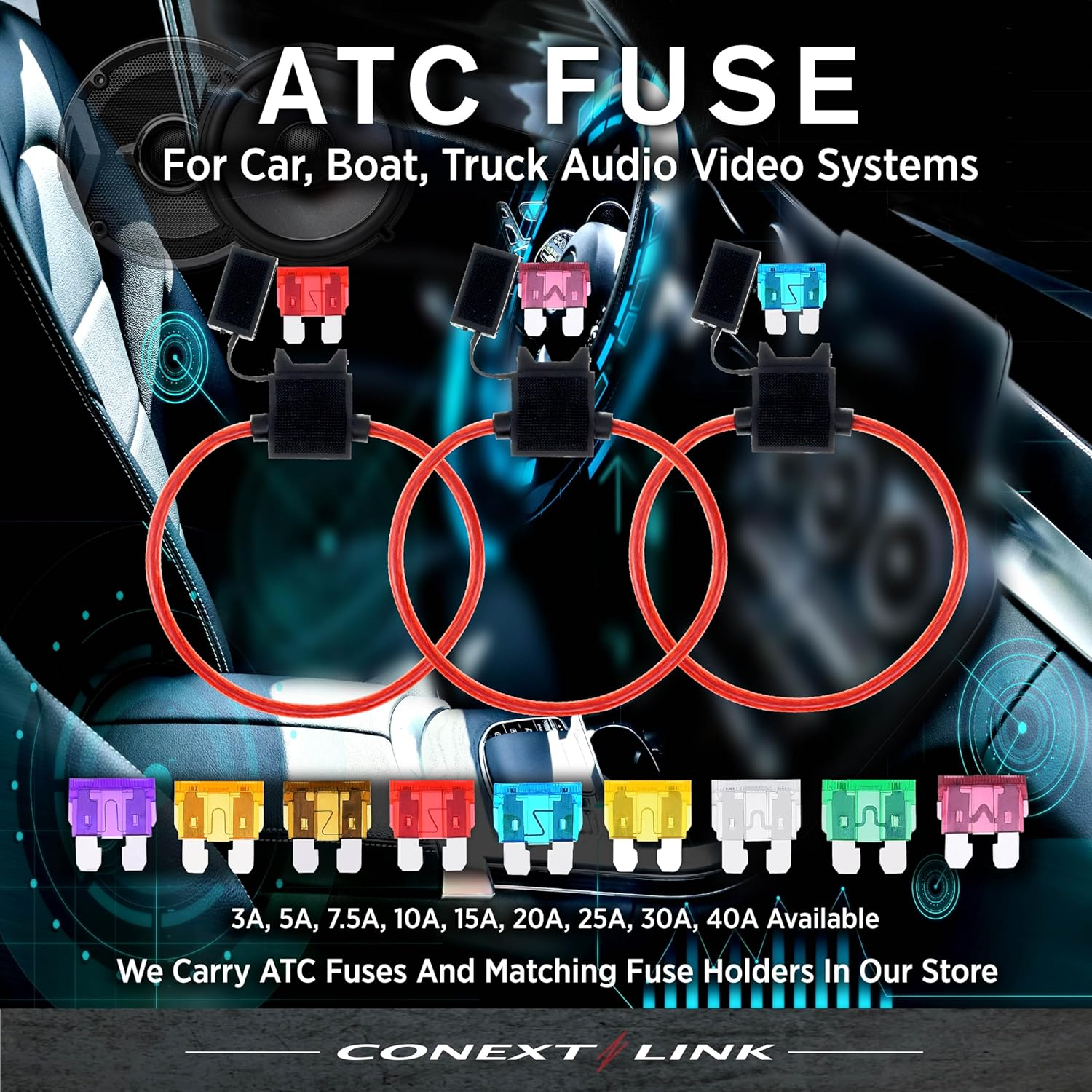 Conext Link ATC3-25 ATC Fuse 25 Pack 3 Amp image number 6