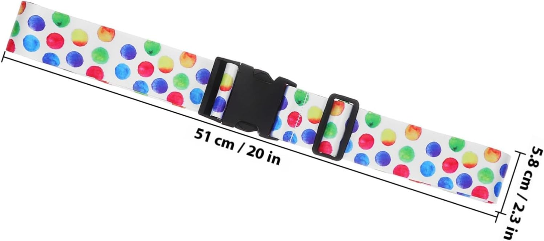 Cabilock Luggage Straps for Suitcases Travel Adjustable Lockable Luggage Straps Secure Belt image number 5