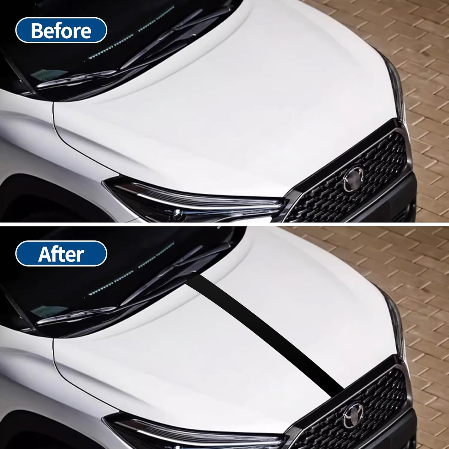 LZLRUN Free Tool Kit Satin Black Vinyl Wrap Kit for Black Out Chrome Delete Window Trim Door Trim (1Inches X 30Feet) image number 6