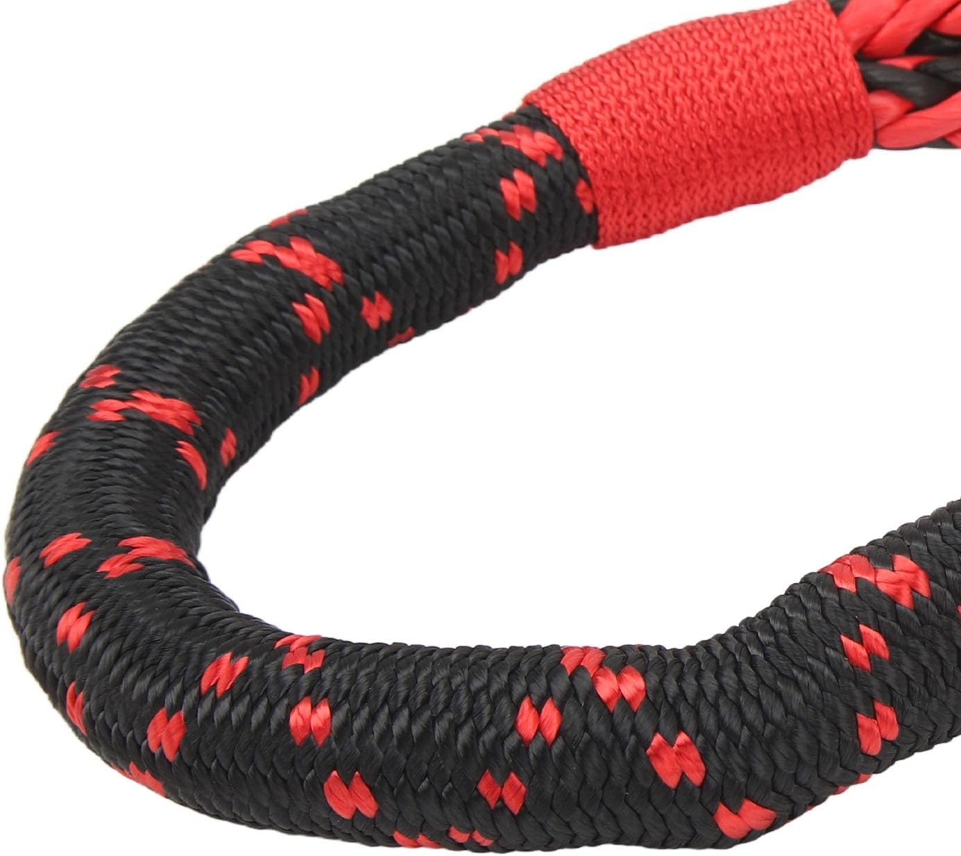 Soft Shackle Recovery Ring Kit - 22000Lbs Winch Rope and Snatch Ring, Rope Retention Pulley Combo for off Road ATV UTV Truck image number 5