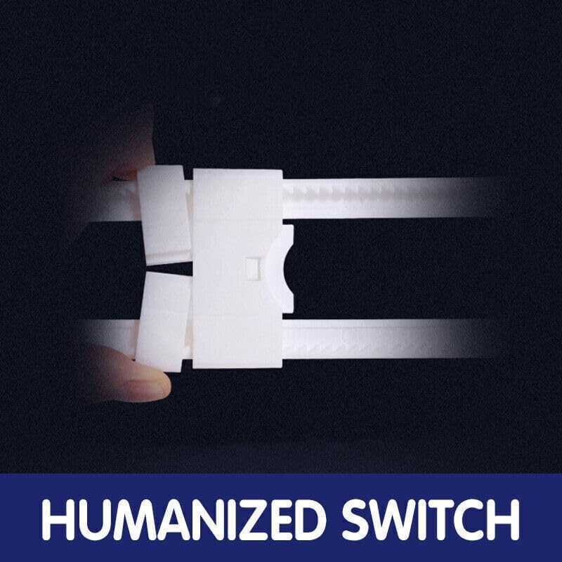 AIMALL Baby Safety Lock Child Kids U-Shaped Drawer Door Cabinet Cupboard Lock, Durable Plastic image number 6