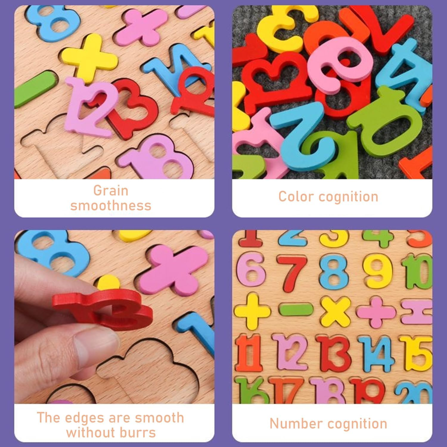 Uandhome Montessori Toys Set,10 in 1 Kids Wooden Toddler Sensory Toys,Preschool Educational Learning Toy with Wooden Sorting & Stacking Xylophone Bead Maze Sand Hammer for 3 Years Old Boys Girls Gift