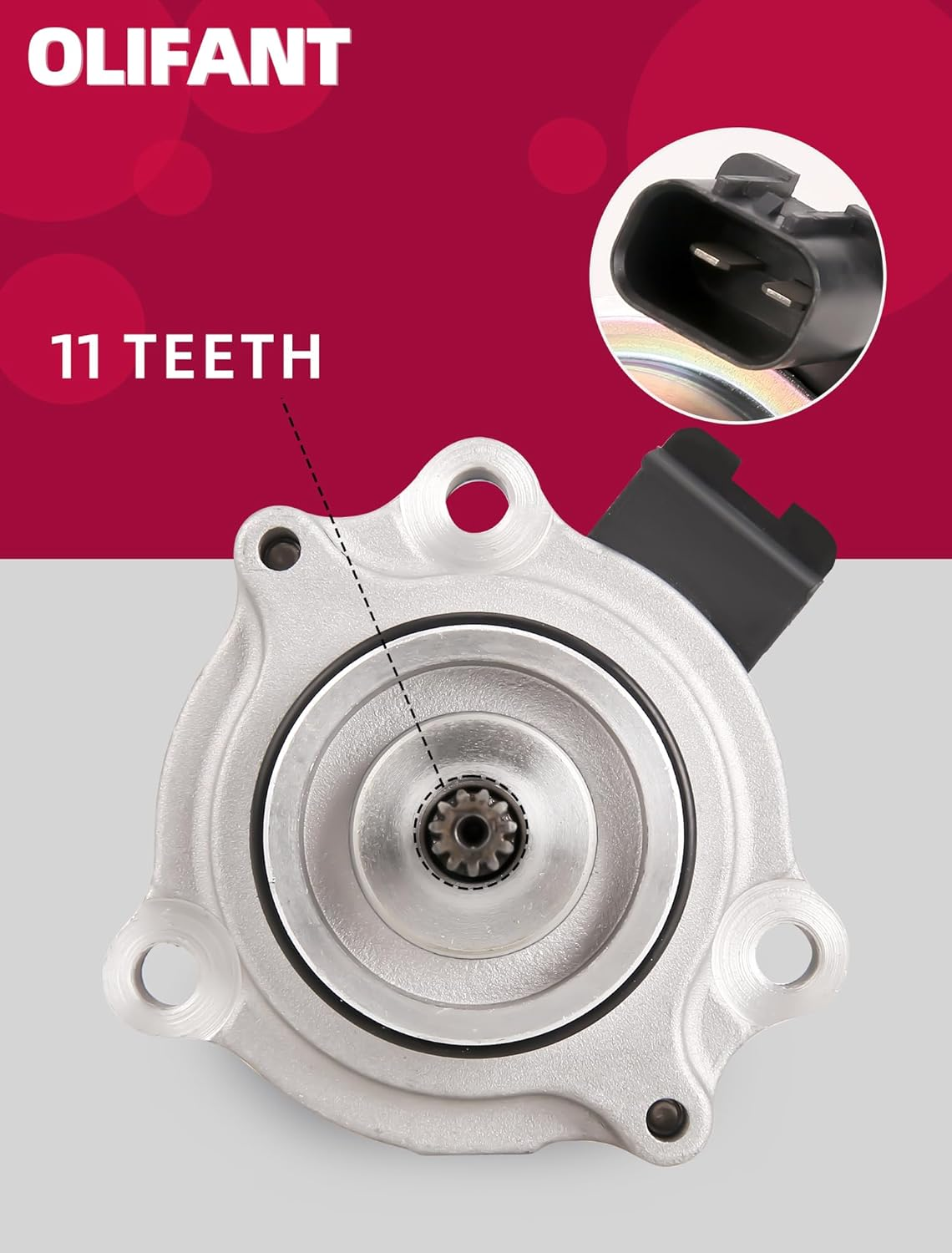 OLIFANT Power Shift Control Motor for Honda Rancher 420 2007-2025/Foreman Rubicon 500/Foreman Rubicon 520/Pioneer 500 520 1000 Replace 31300-HP5-601 image number 5