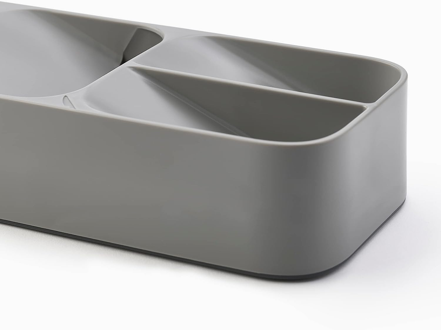 Joseph Joseph Drawerstore Compact Cutlery Drawer Organiser Tray, Grey image number 4