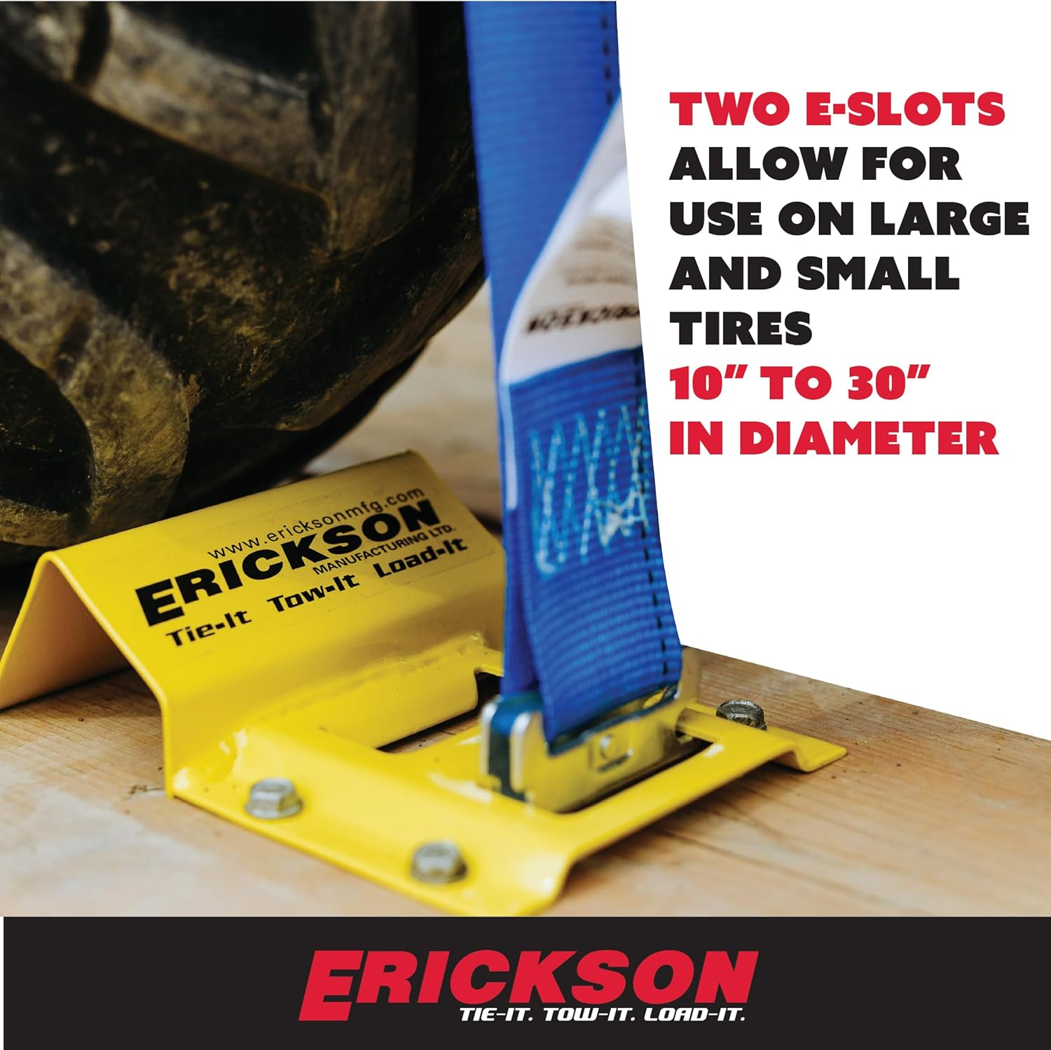 Erickson 09160 Wheel Chock Tie-Down Kit image number 6