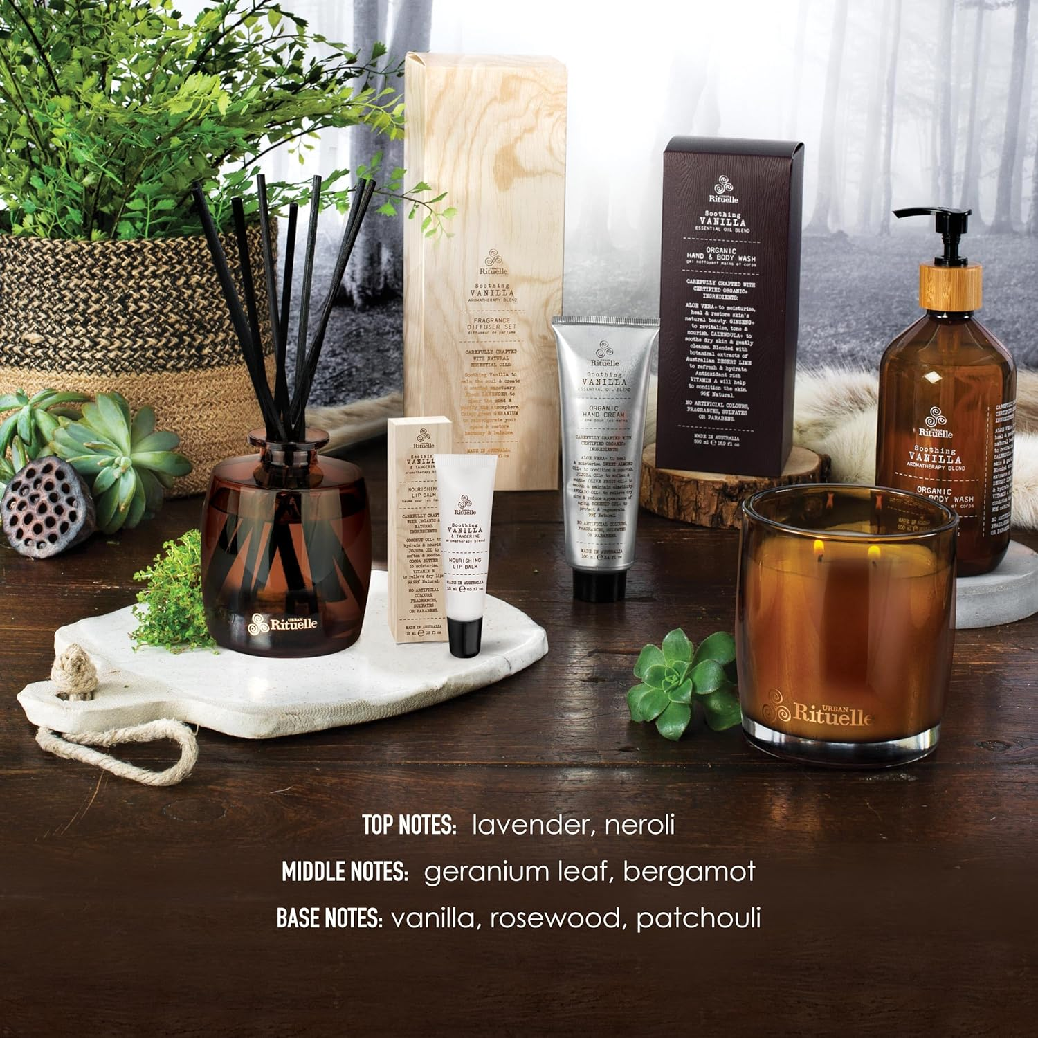 Urban Rituelle Eau De Parfum 10Ml - Botanical Perfume - Vanilla, Lavender & Geranium image number 3