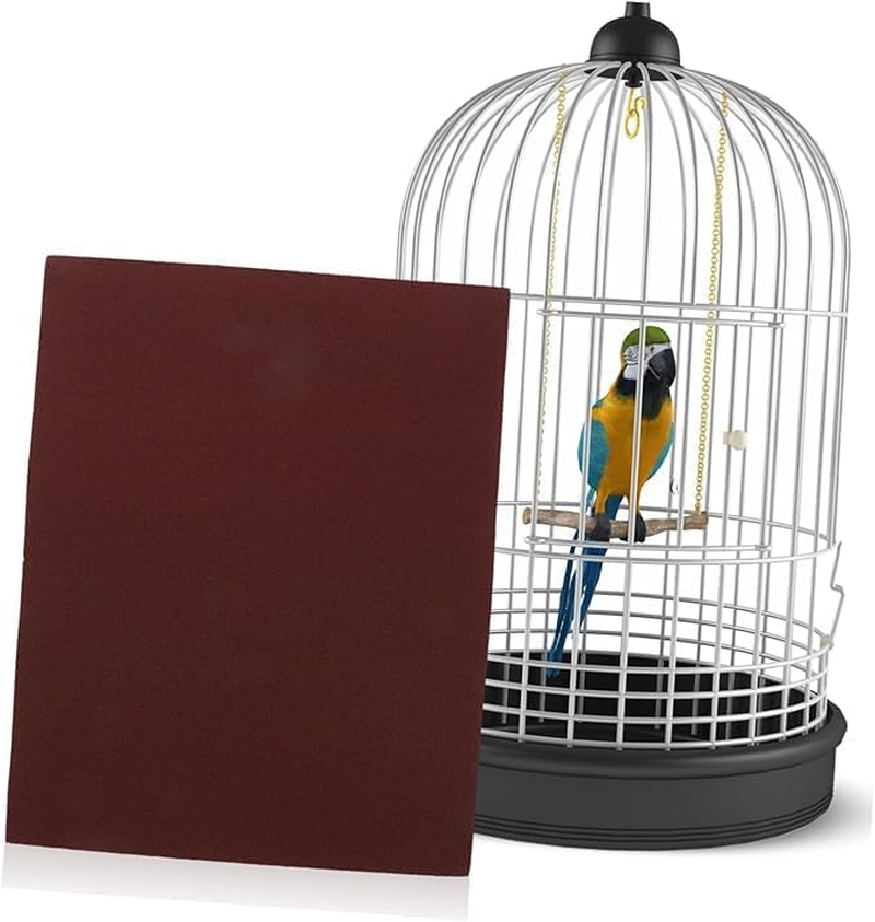 Ksngtixe 20 Pcs Sand Perch Covers for Bird Cages - Safe Claw Grinding Pads for Parrots, Budgies & Small Birds | Durable Non-Slip Perch Liners with Quiet Design image number 6