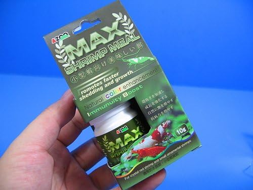 MAX Shrimp Meal Food for Juvenile Adult Crystal Red Bee Shrimp Fish Tank image number 2