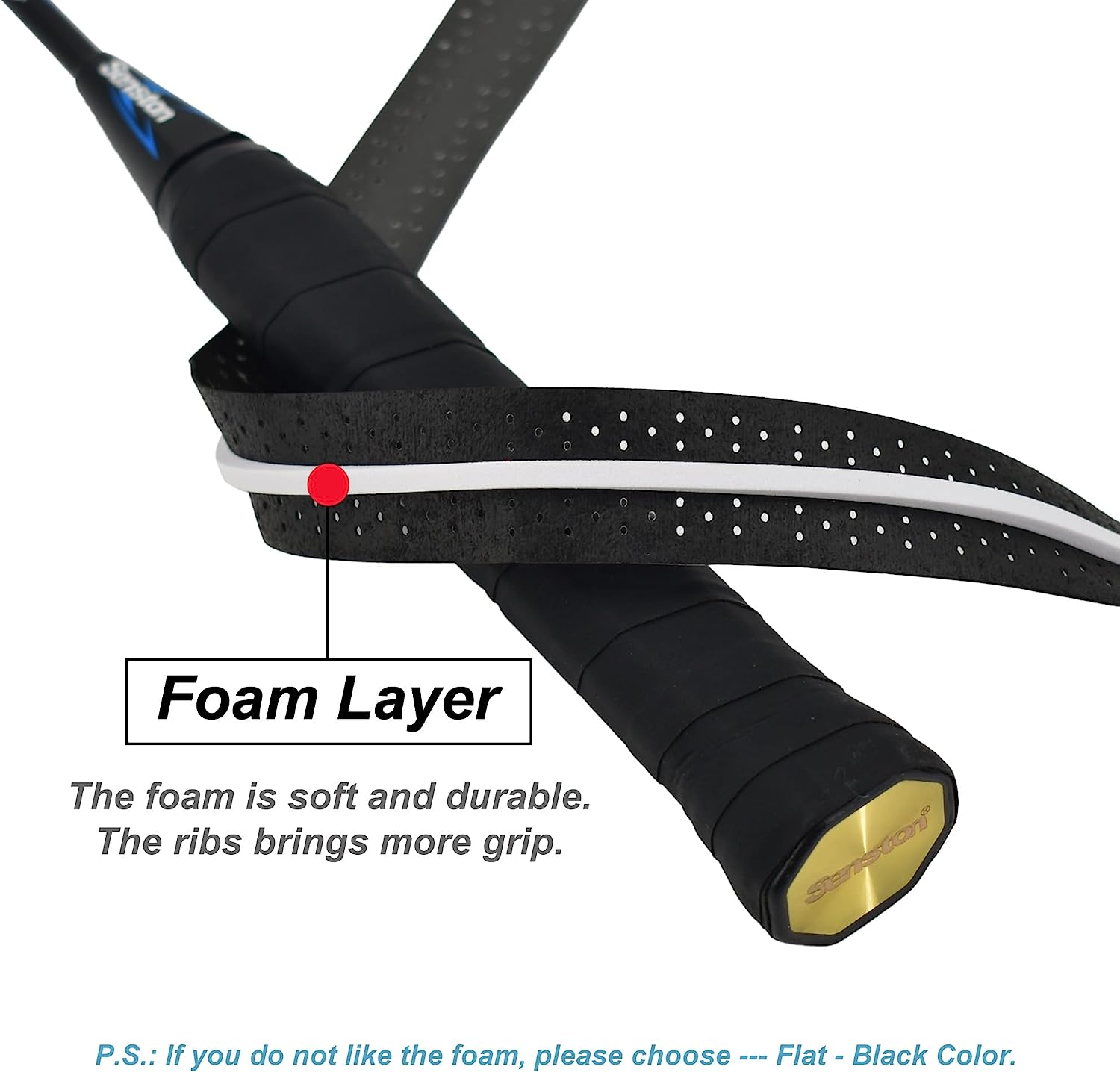 Senston Tennis Racket Grip Tape Badminton Racquet Overgrips image number 6