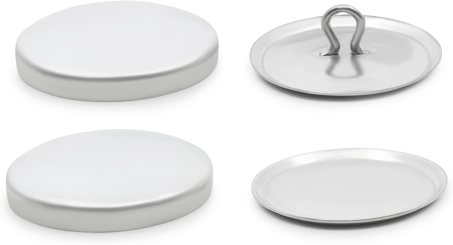 Dritz Cover Button Kit Size 36 Includes Template, Tools & Buttons Fasteners, 7/8", 60Ct, None, Nickel image number 2