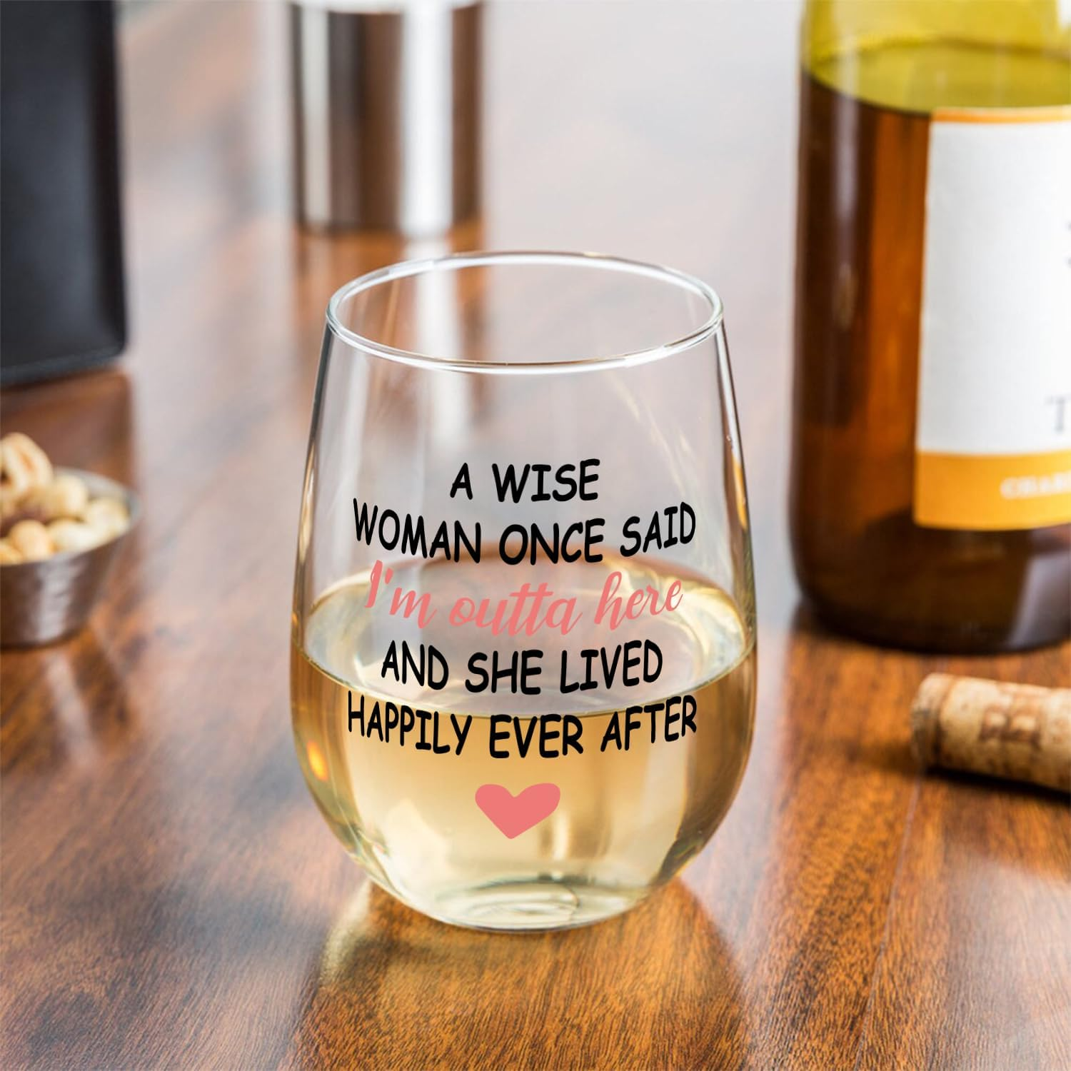 Funny Retirement Wine Glass for Women Coworkers Grandma Nurse Teacher 2025,Happy Retired Present for Women Friends,Coworker Leaving Farewell Goodbye Gifts Wine Glass 15 OZ - Retired Under New Management image number 2