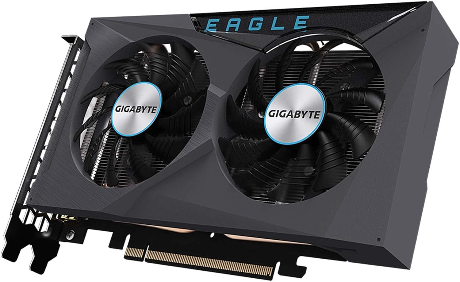 GIGABYTE Radeon RX 6500 XT Eagle 4G Graphics Card, WINDFORCE 2X Cooling System, 4GB 64-Bit GDDR6, GV-R65XTEAGLE-4GD Video Card image number 1