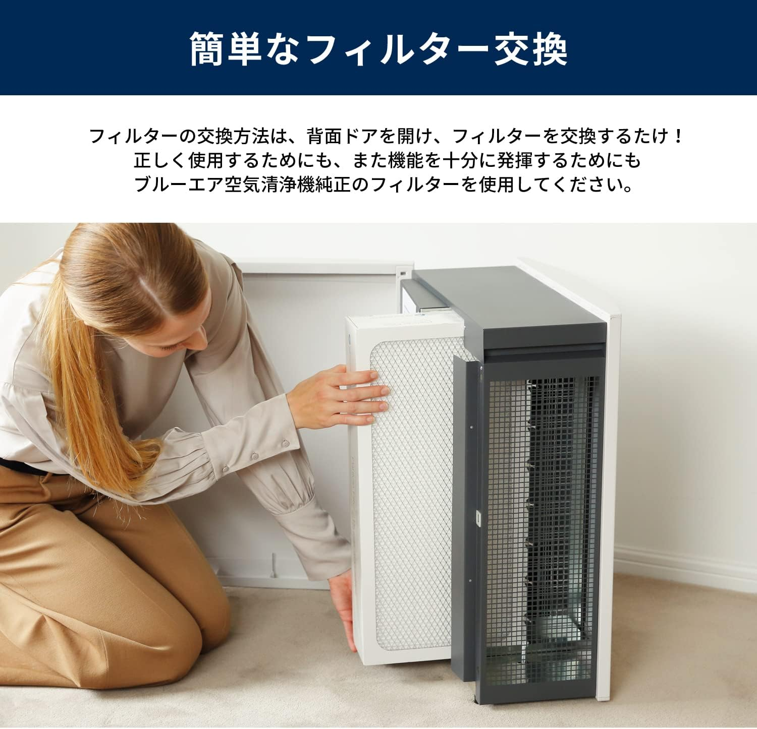 Blueair 104768 Classic 400 Series Replacement Dual Protection Filter image number 2