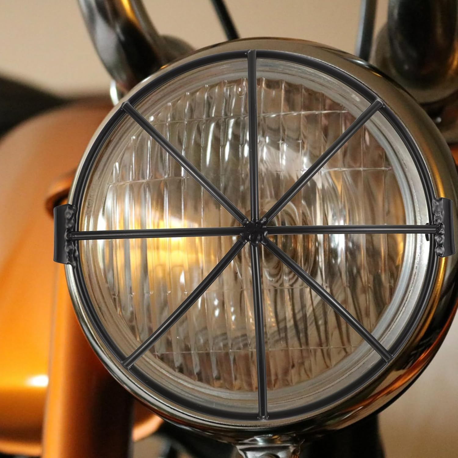 SHERCHPRY Motorcycle Accessory Headlight Cover Uv Protection Easy Install Stylish Design image number 3